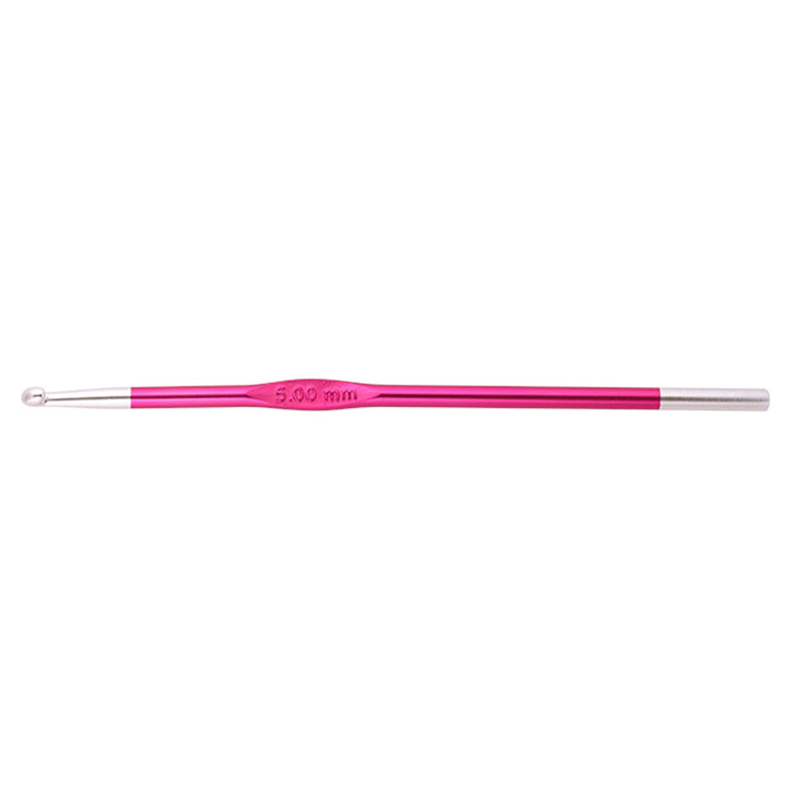 KnitPro Zing Single End Crochet Hooks - 5.00mm (H) Ruby - Extra Image
