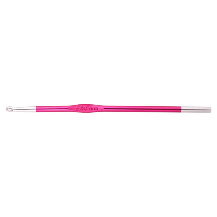 KnitPro Zing Single End Crochet Hooks - 5.00mm (H) Ruby - Zoom Image