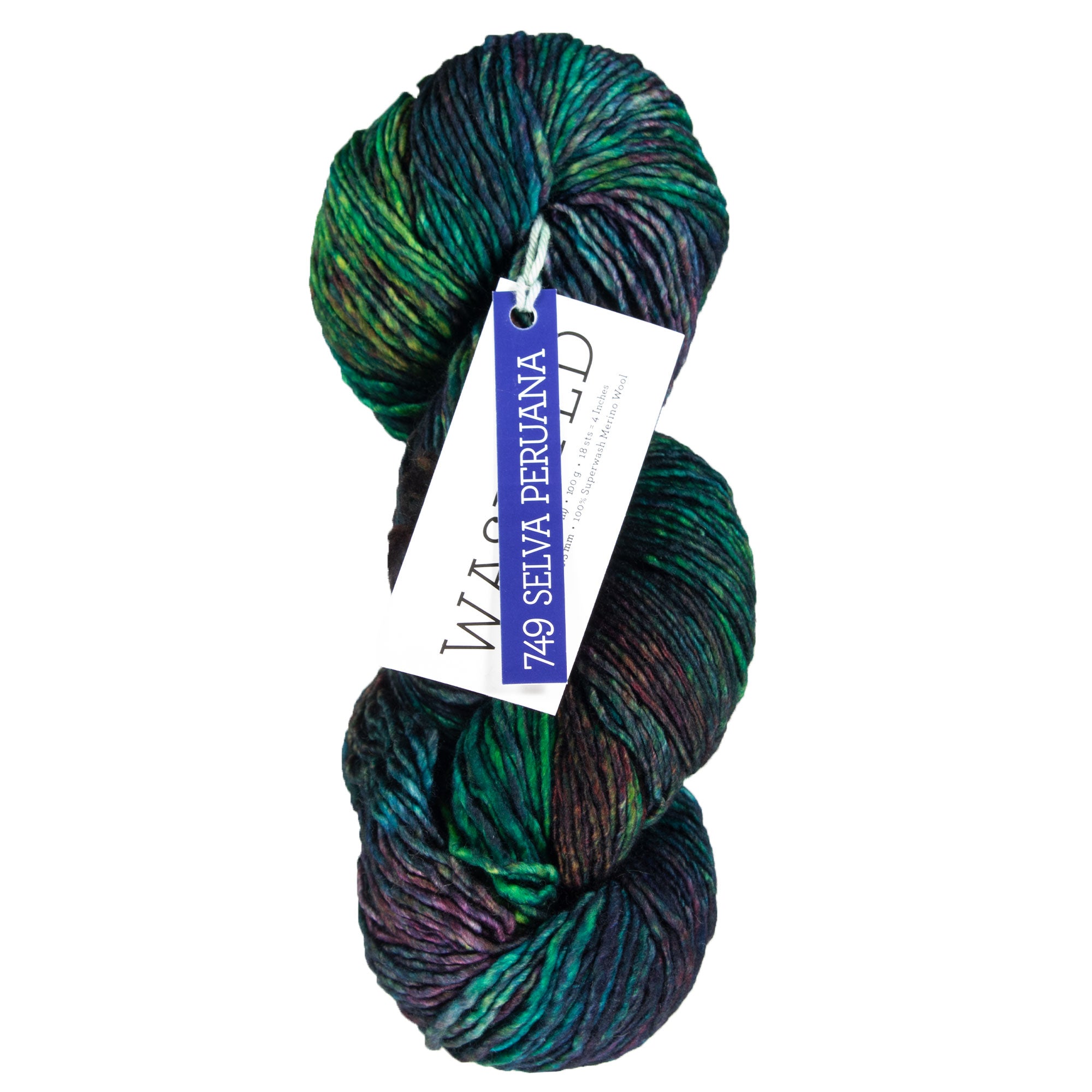 Malabrigo Washted Yarn - 749 Selva Peruana - Zoom Image