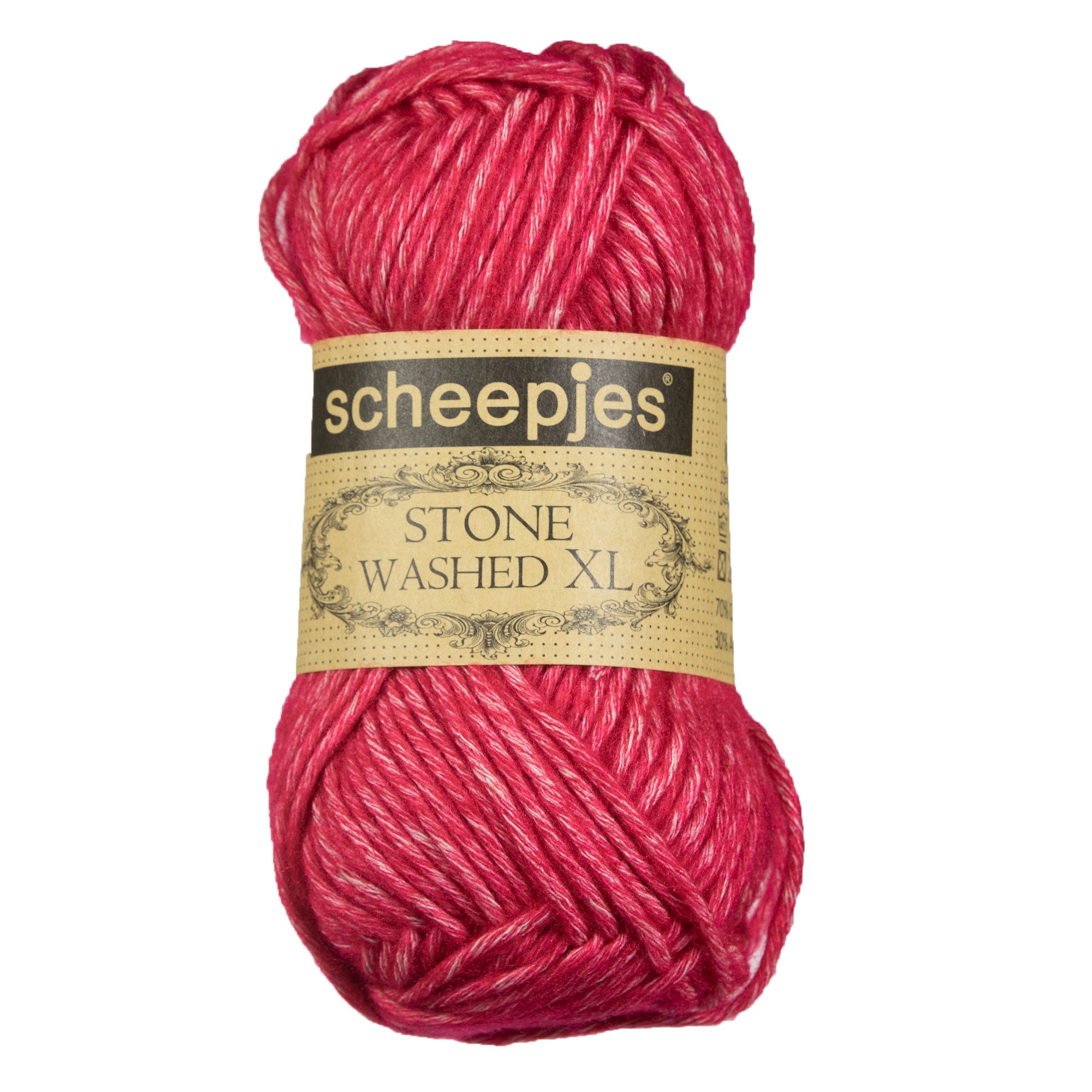 Scheepjes Stone Washed XL Yarn - 847 Red Jasper - Zoom Image
