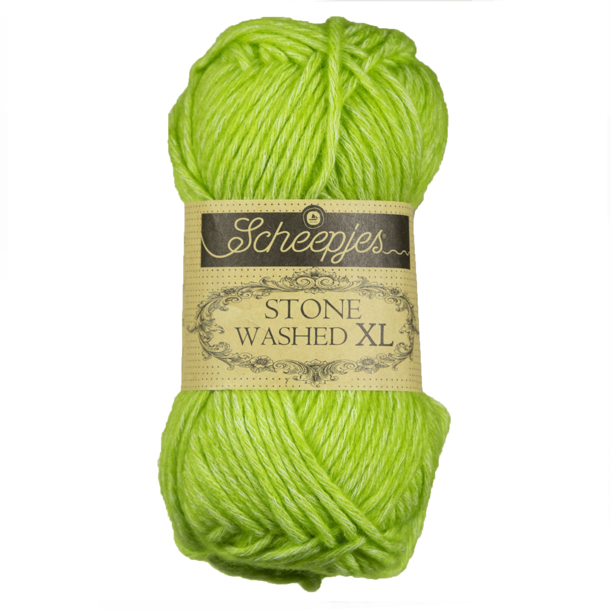 Scheepjes Stone Washed XL Yarn - 867 Peridot - Zoom Image