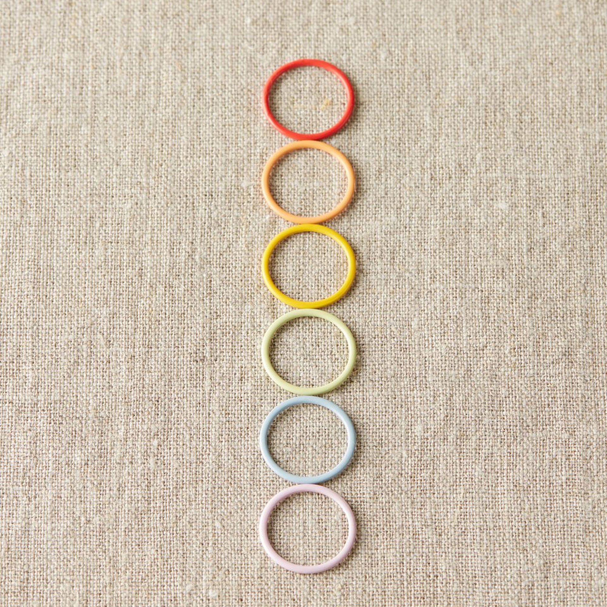 Cocoknits Maker's Keep Accessories - Colorful Ring Stitch Markers -  Jumbo - Zoom Image