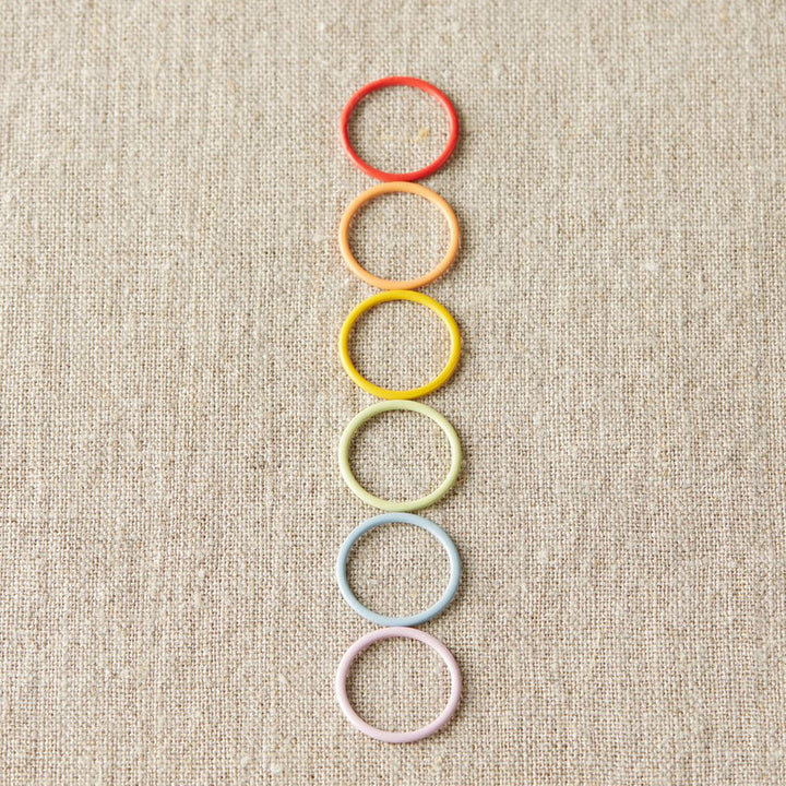 Cocoknits Maker's Keep Accessories - Colorful Ring Stitch Markers -  Jumbo - Zoom Image