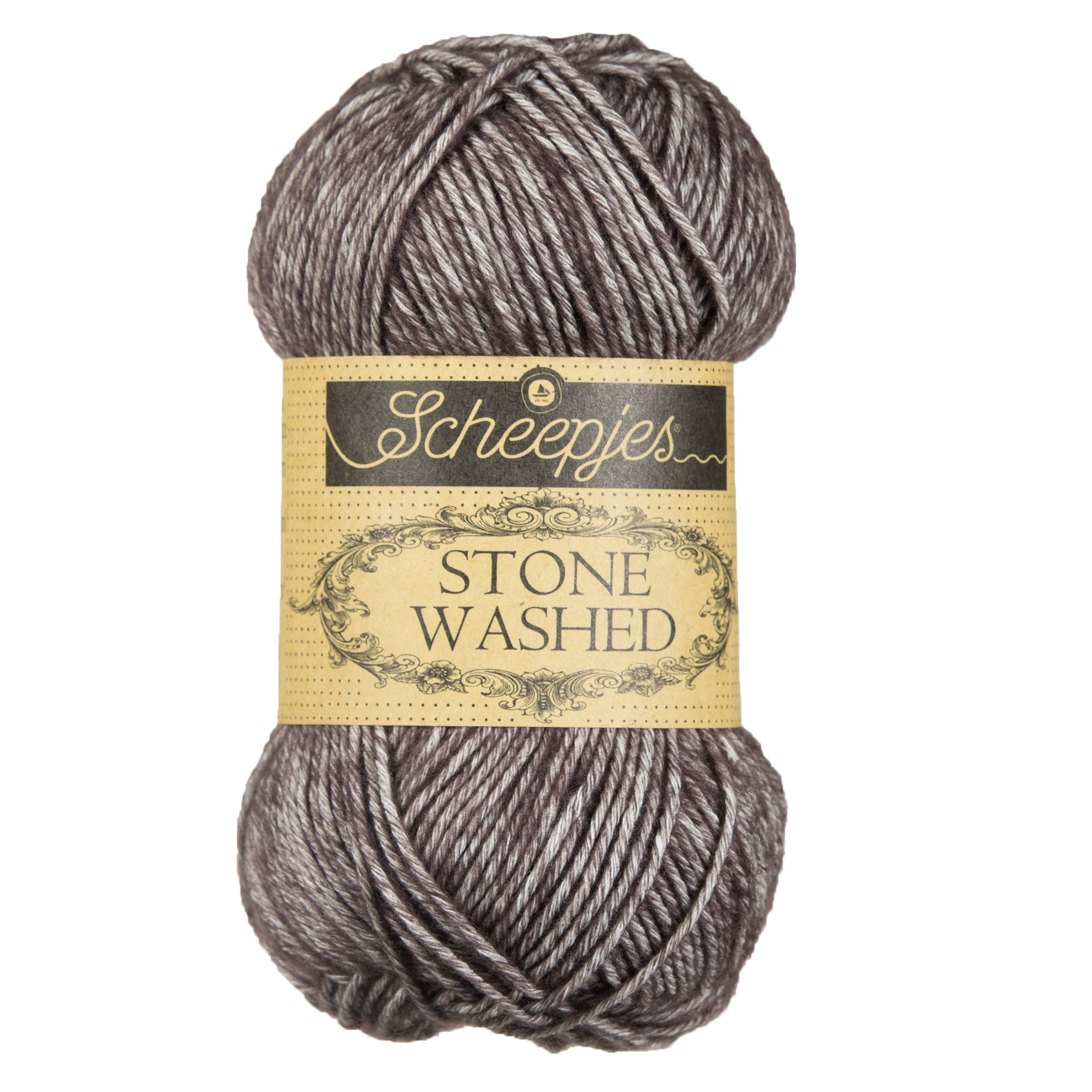 Scheepjes Stone Washed Yarn - 829 Obsidian - Zoom Image