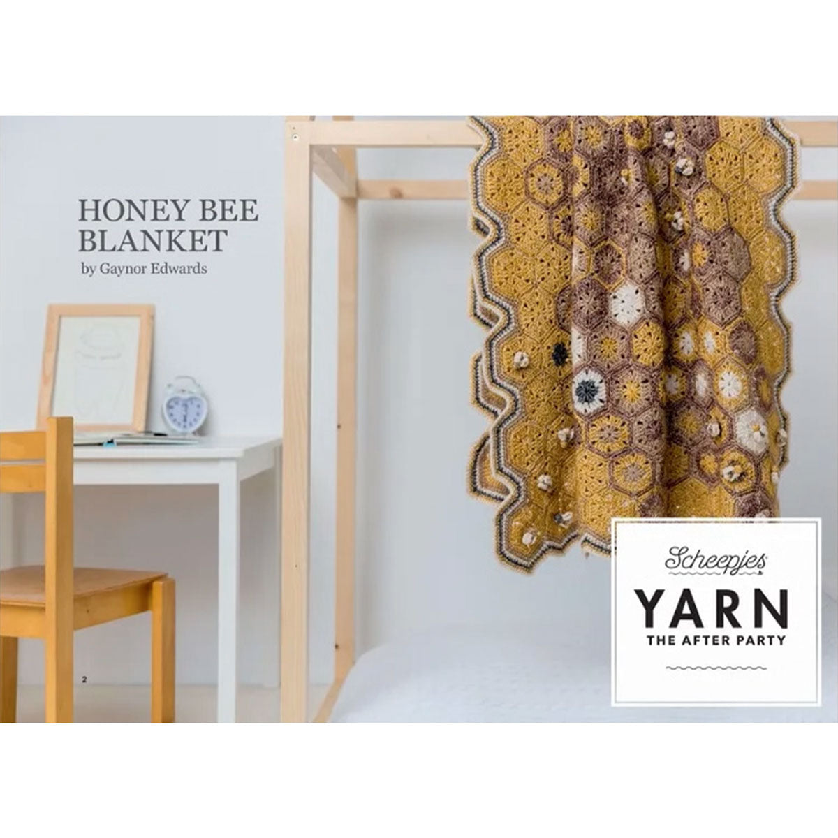 Scheepjes YARN The After Party Patterns - 08 - Honey Bee Blanket - Extra Image