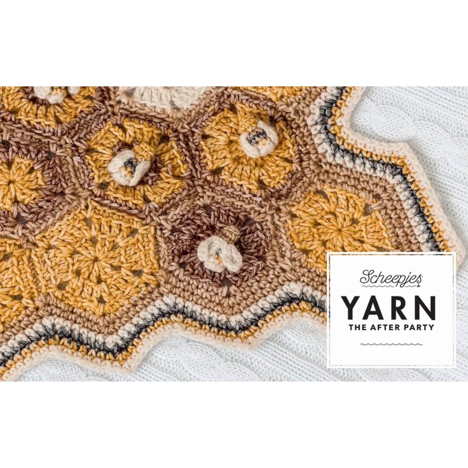 Scheepjes YARN The After Party Patterns - 08 - Honey Bee Blanket - Zoom Image