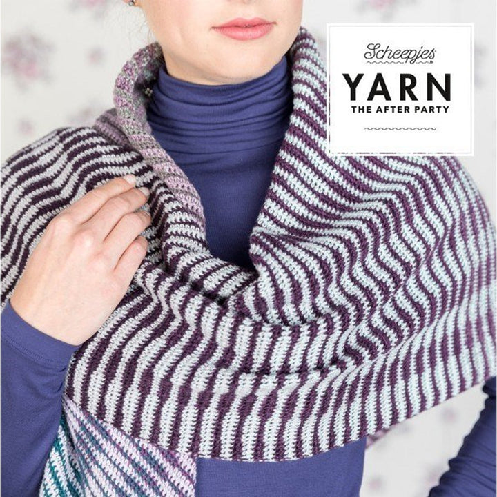 Scheepjes YARN The After Party Patterns - 18 - Crochet Between the Lines Shawl - Extra Image