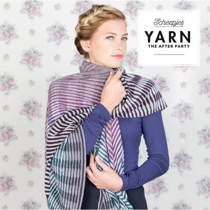 Scheepjes YARN The After Party Patterns - 18 - Crochet Between the Lines Shawl - Extra Image