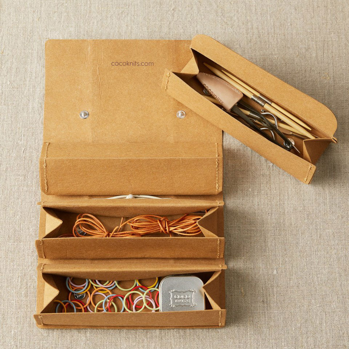 Cocoknits Accessory Roll- Kraft - Extra Image