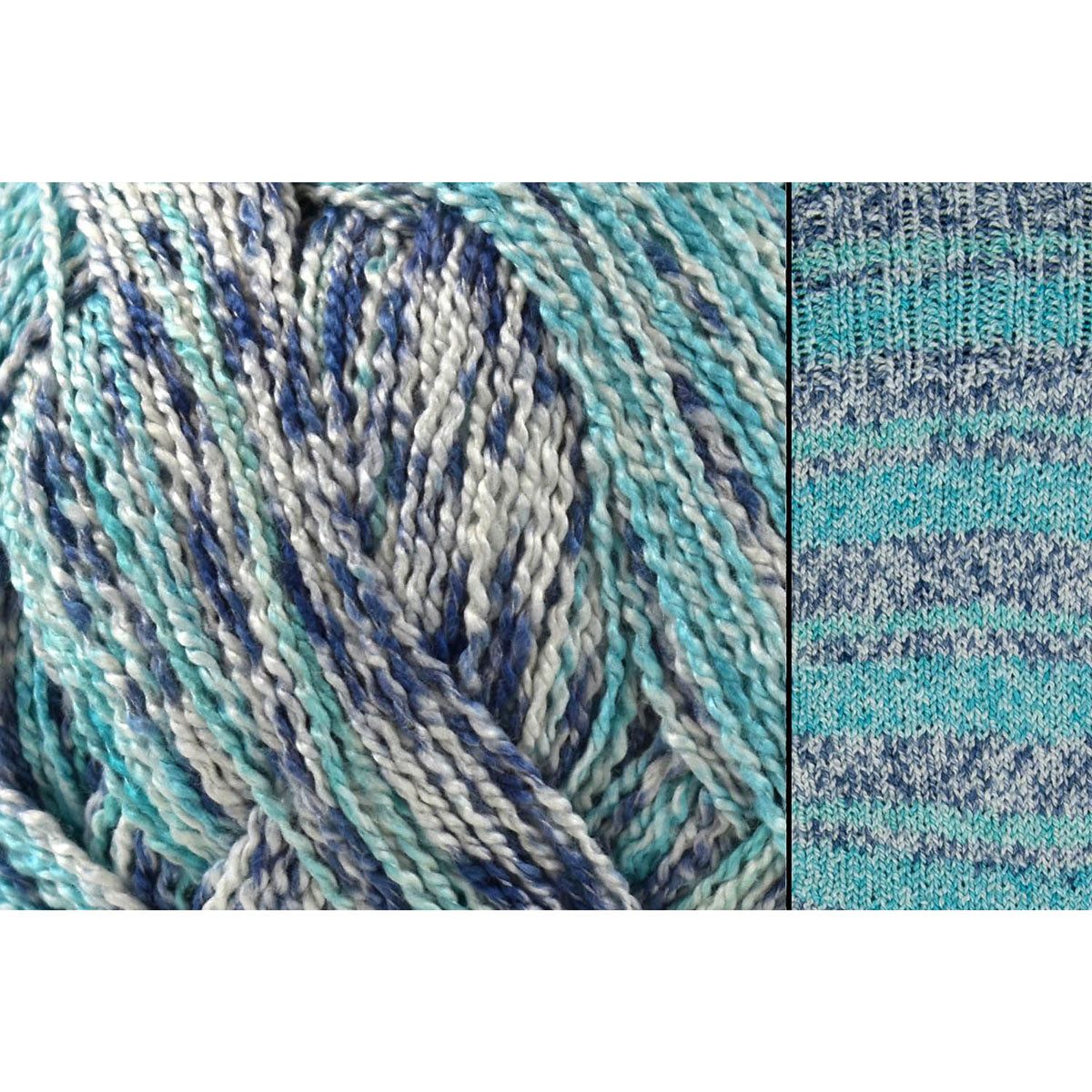 Universal Yarn Bamboo Pop Socks Yarn - 402 Acid Wash - Extra Image