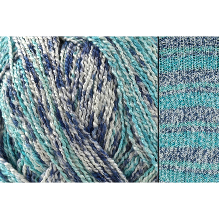 Universal Yarn Bamboo Pop Socks Yarn - 402 Acid Wash - Zoom Image
