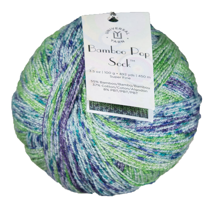Universal Yarn Bamboo Pop Socks Yarn - 403 Morning Glory - Zoom Image