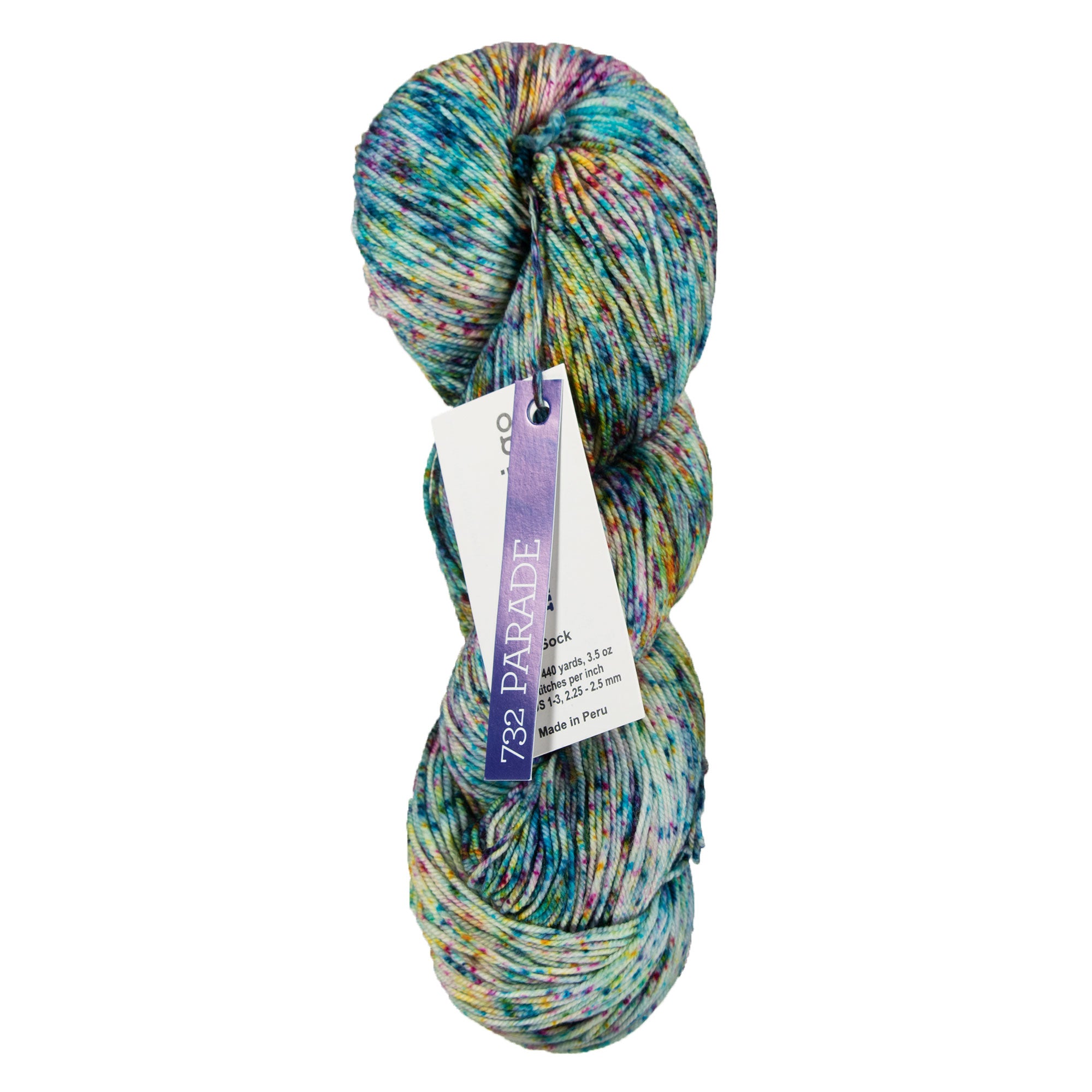 Malabrigo Sock Yarn - 732 Parade - Zoom Image