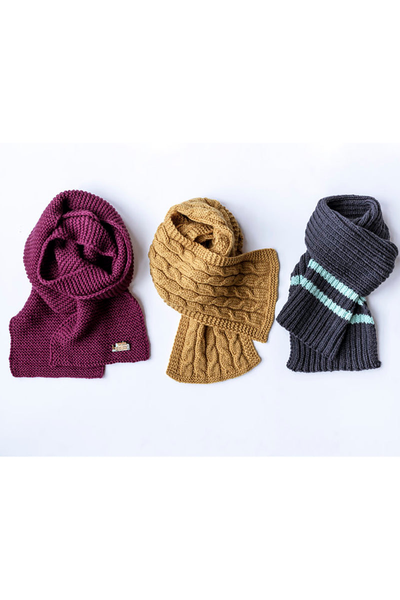 Kelbourne Woolens Pattern Collection Patterns - Building Blocks: Scarves - PDF Download - Extra Image