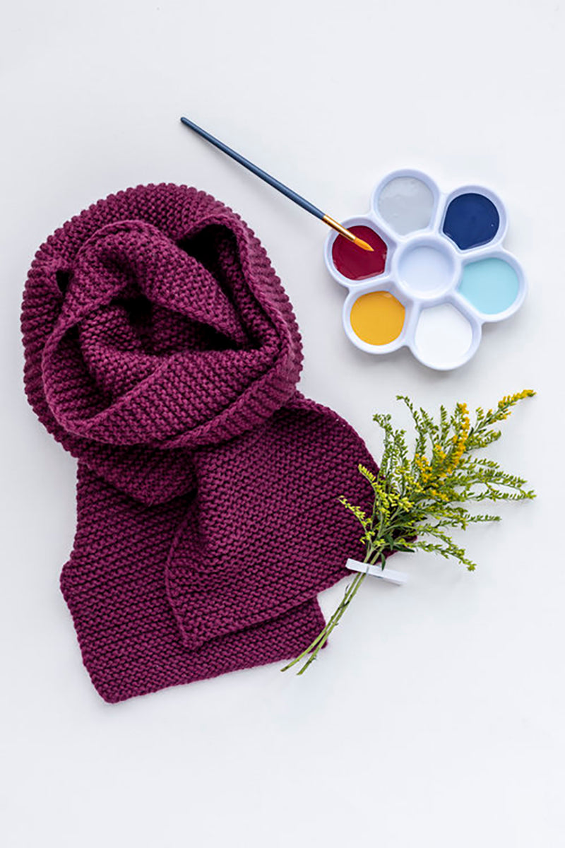 Kelbourne Woolens Pattern Collection Patterns - Building Blocks: Scarves - PDF Download - Extra Image