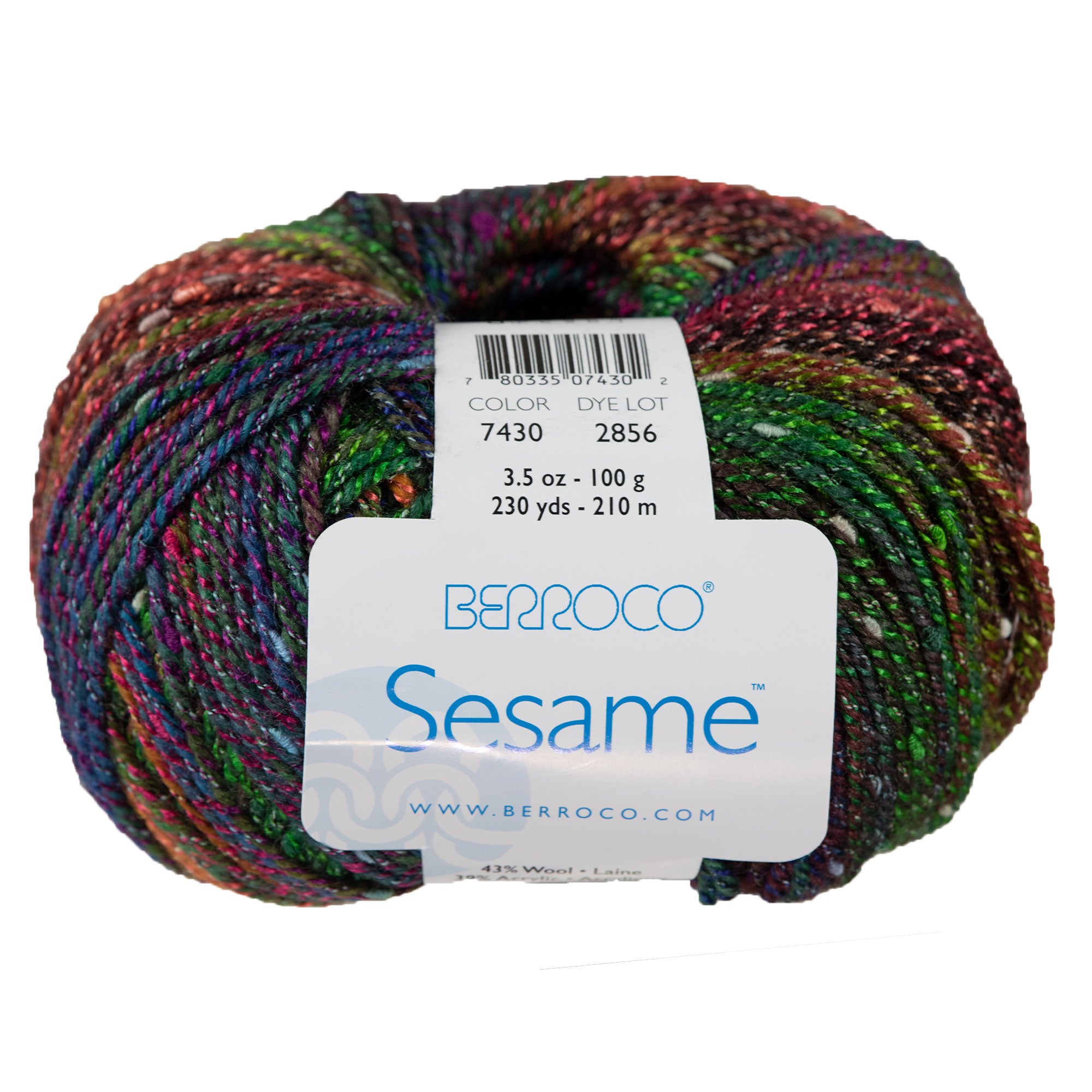Berroco Sesame Yarn - 7430 Pickled Ginger - Zoom Image