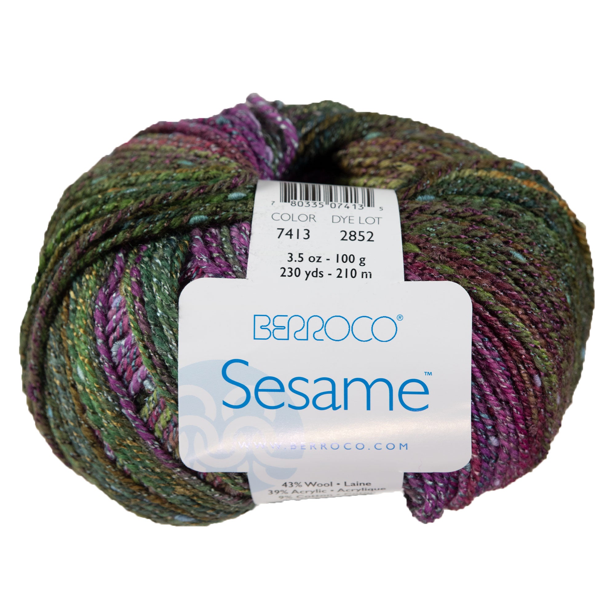 Berroco Sesame Yarn - 7413 Cherry Blossom - Zoom Image