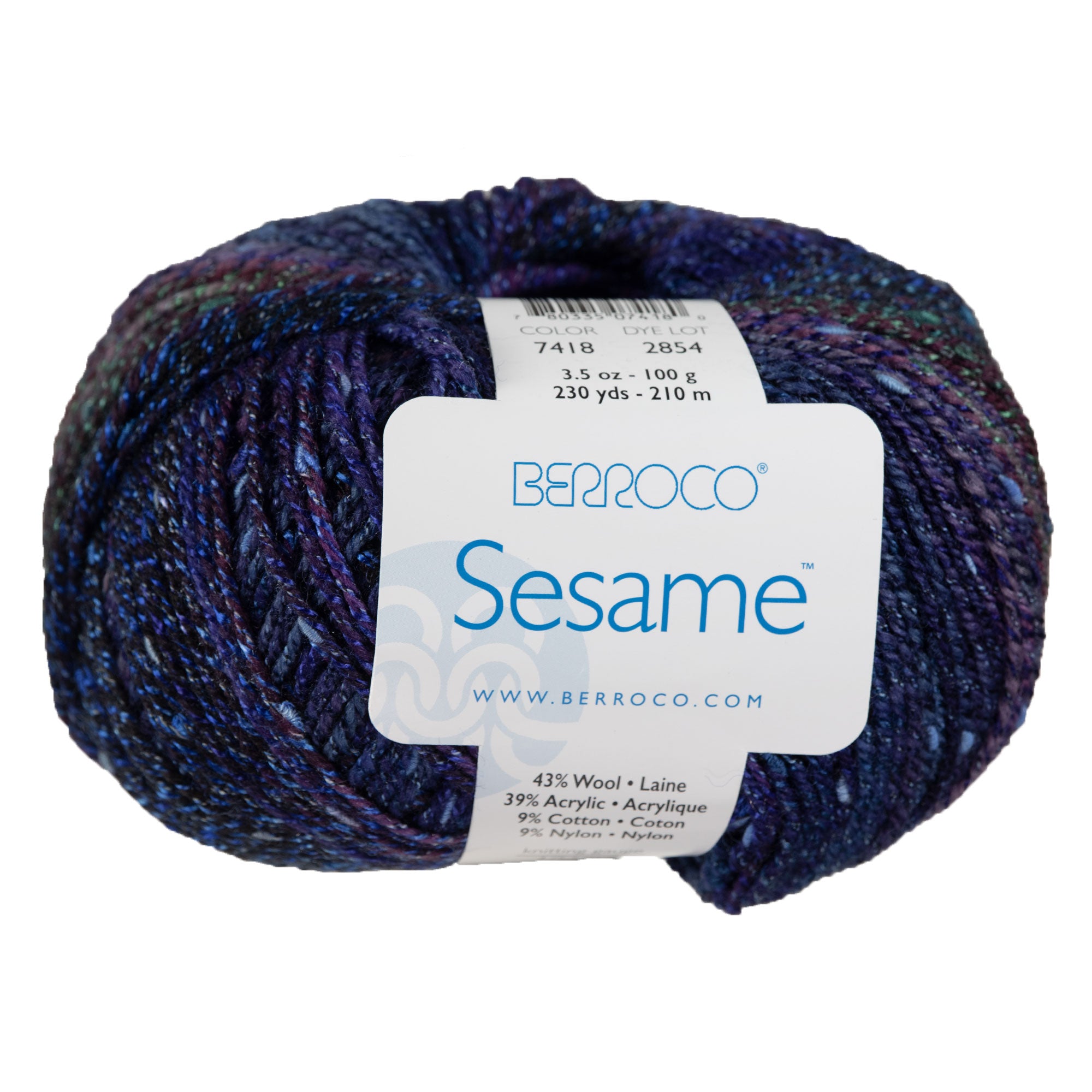 Berroco Sesame Yarn - 7418 Orchid - Zoom Image
