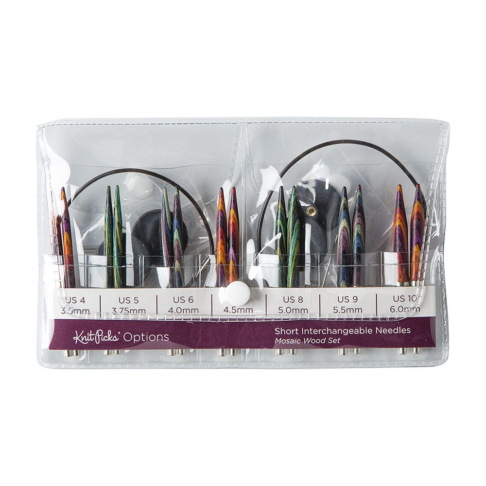 Knit Picks Mosaic Short Interchangeable Needle Set - US 4-10