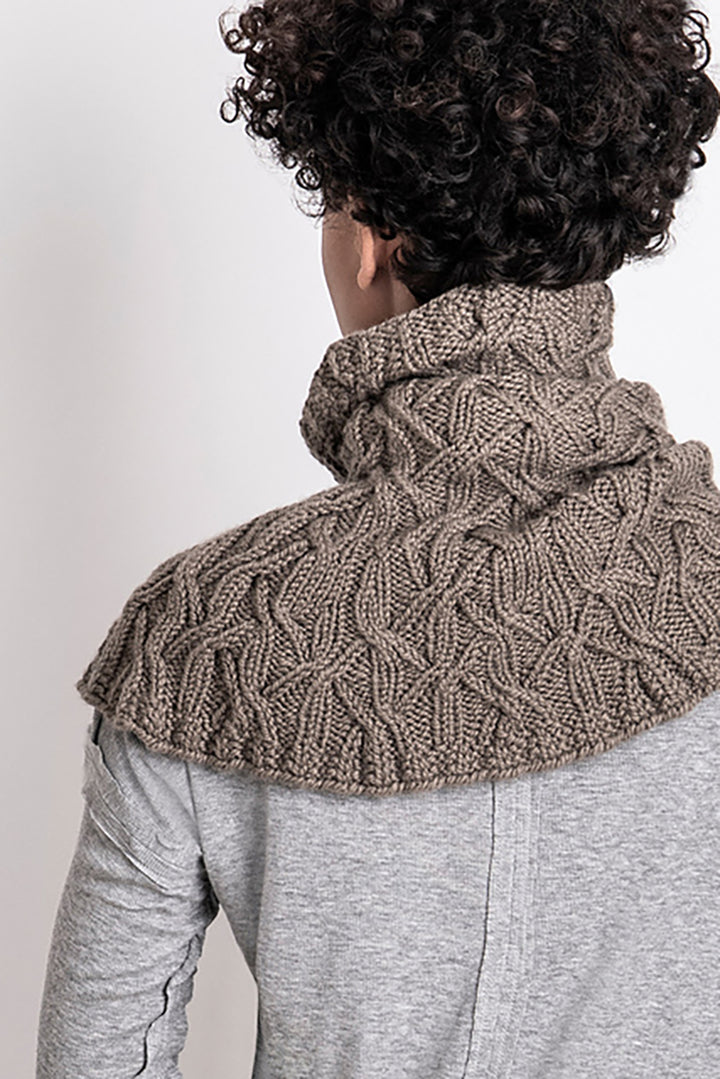 Blue Sky Fibers The Classic Collection Patterns - Clarissa Cabled Cowl - PDF Download - Extra Image