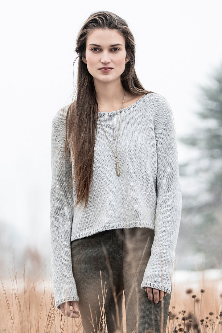 Blue Sky Fibers The Classic Collection Patterns - Spring Hill Sweater - PDF Download - Extra Image