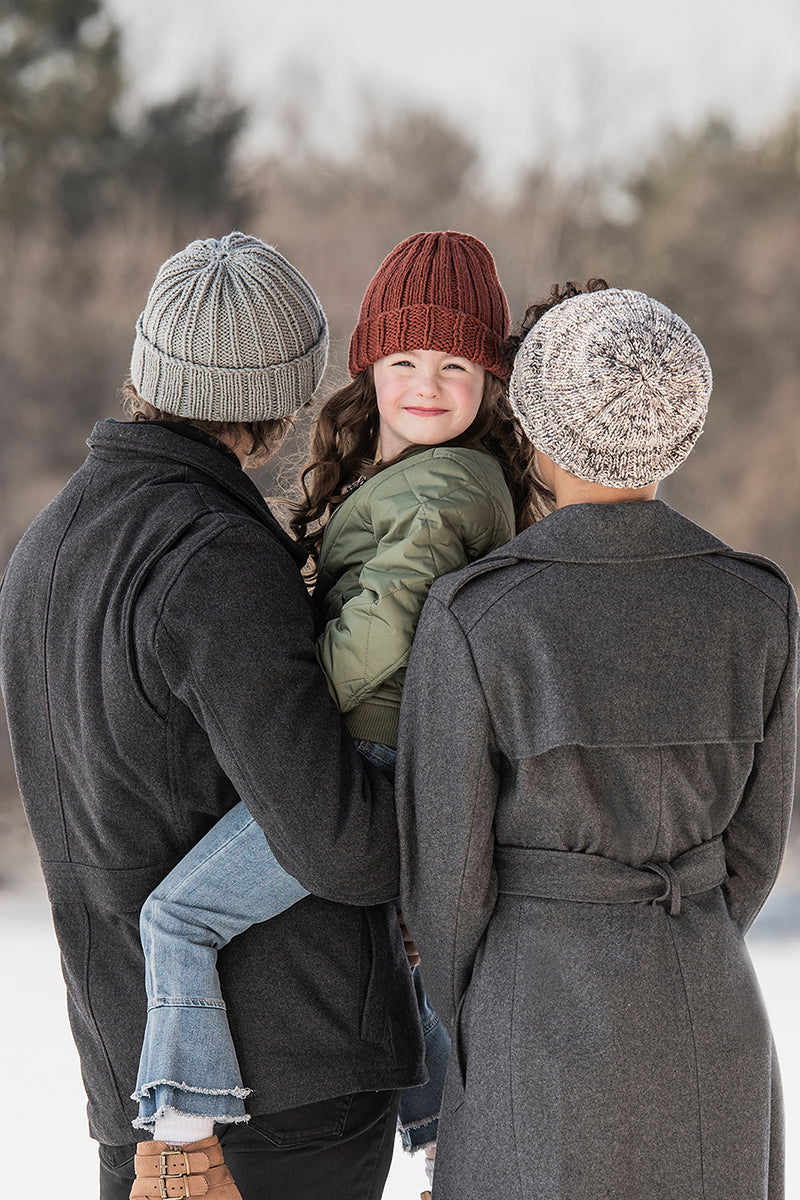 Blue Sky Fibers Traveler's Series Patterns - Hilltop Family Hat - PDF Download - Extra Image