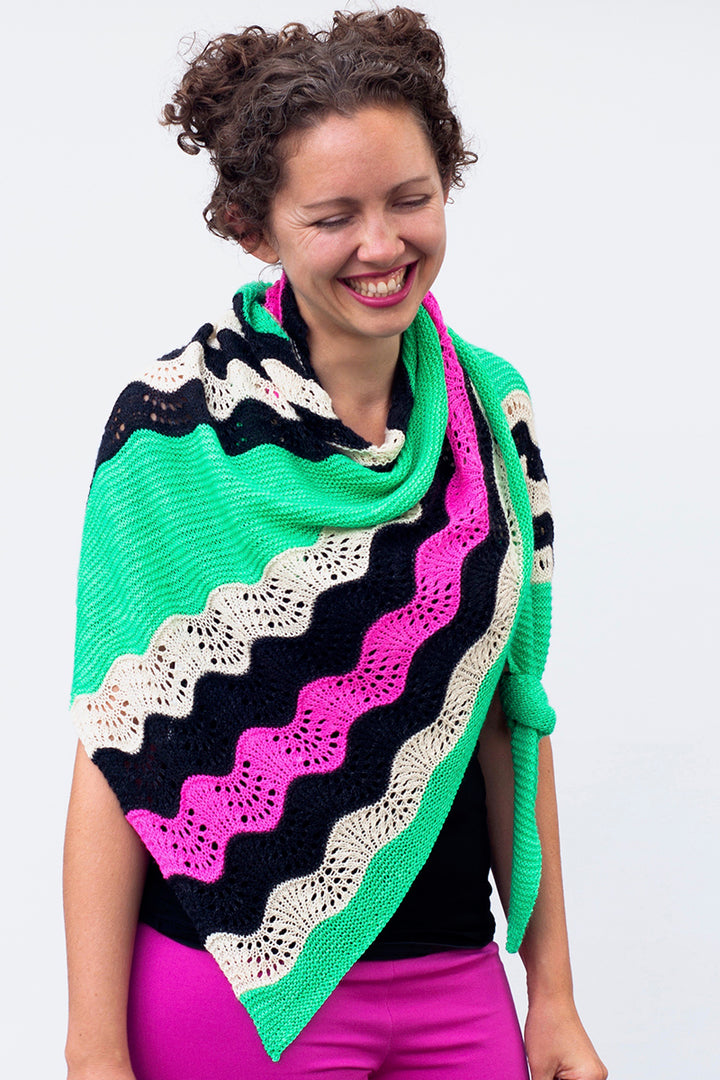 Stephanie Lotven PDF Patterns - Escalation Shawl - PDF Download - Extra Image