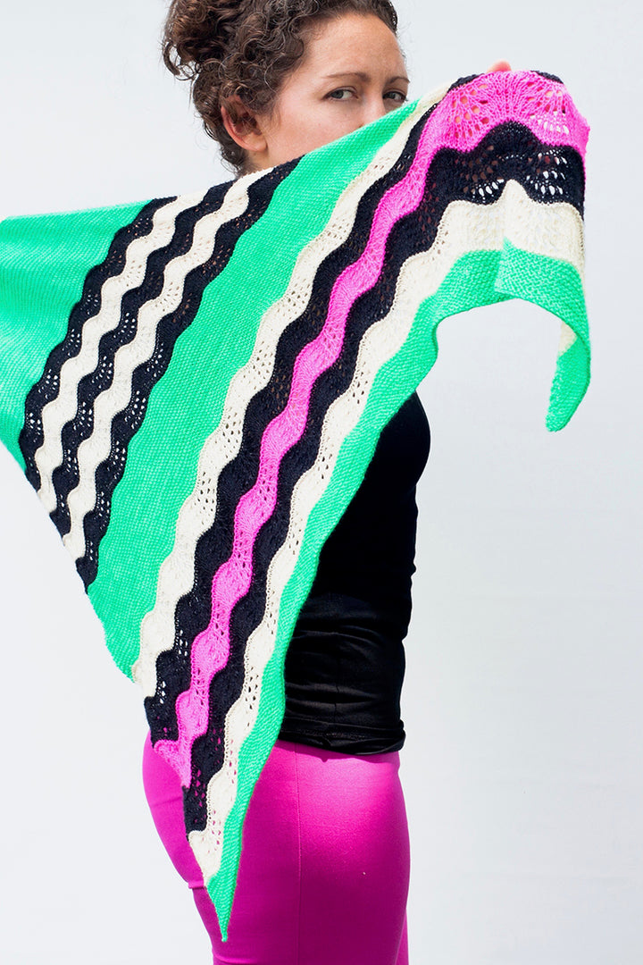 Stephanie Lotven PDF Patterns - Escalation Shawl - PDF Download - Extra Image