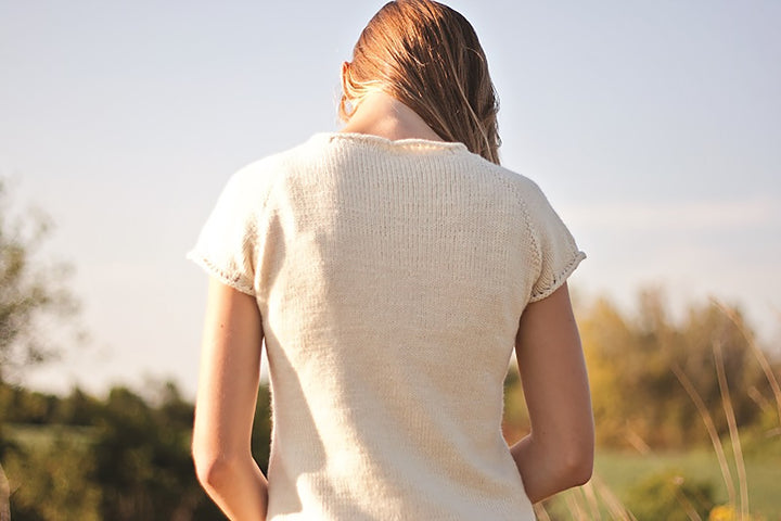 Malabrigo Book 12: Elements Patterns - Cefiro Tee - PDF Download - Extra Image