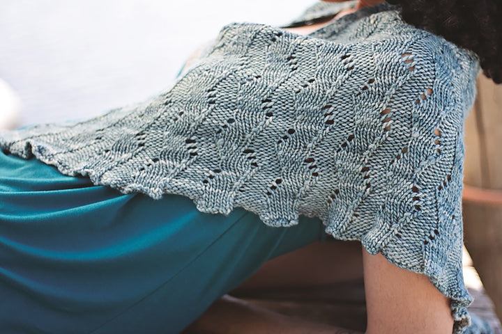 Malabrigo Book 12: Elements Patterns - Corriente Shawl - PDF Download - Extra Image