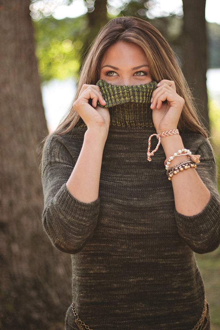 Malabrigo Book 12: Elements Patterns - Follaje Pullover - PDF Download - Extra Image