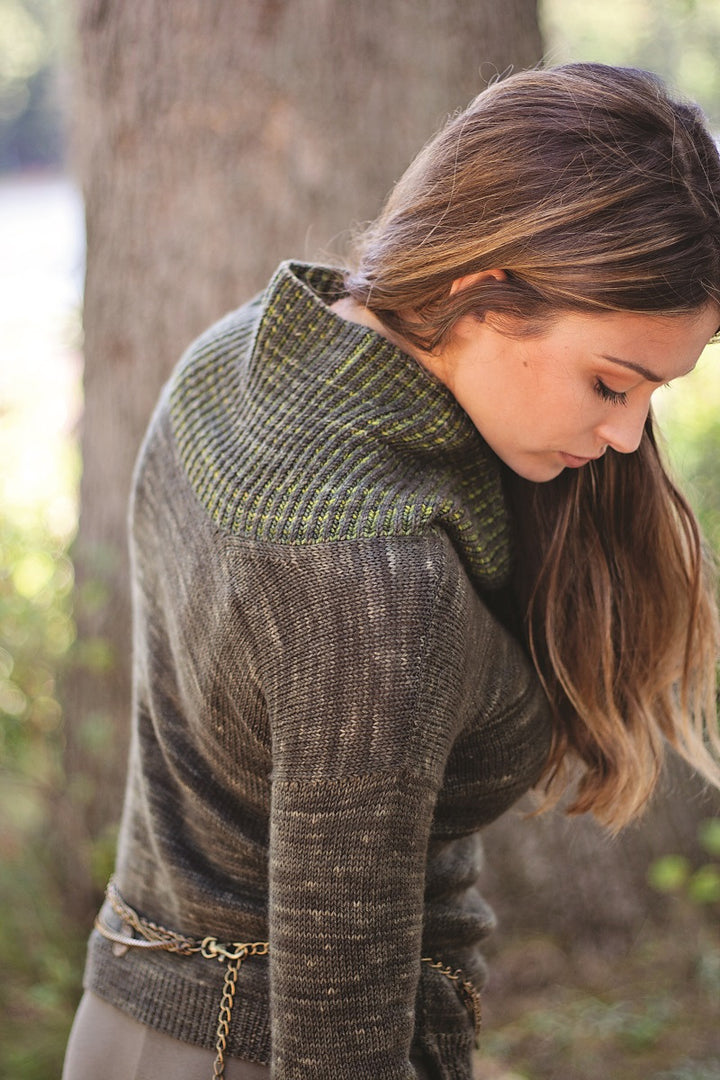 Malabrigo Book 12: Elements Patterns - Follaje Pullover - PDF Download - Extra Image