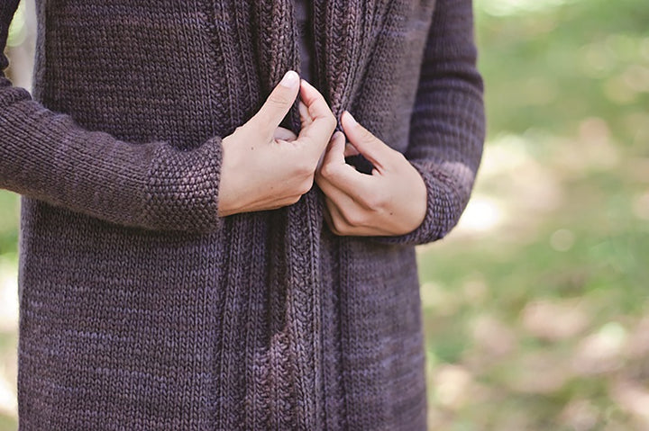 Malabrigo Book 12: Elements Patterns - Terreno Cardigan - PDF Download - Extra Image
