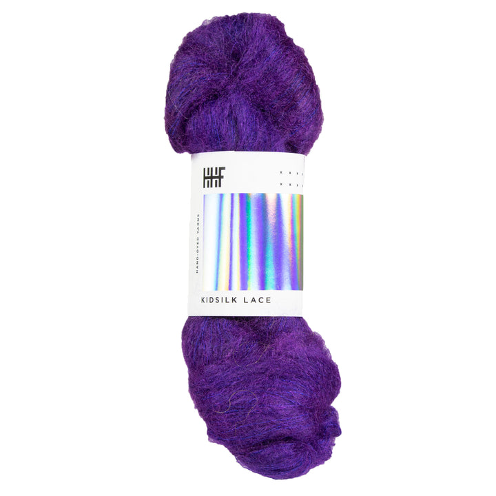 Hedgehog Fibres KidSilk Lace Yarn - Purple Reign - Zoom Image