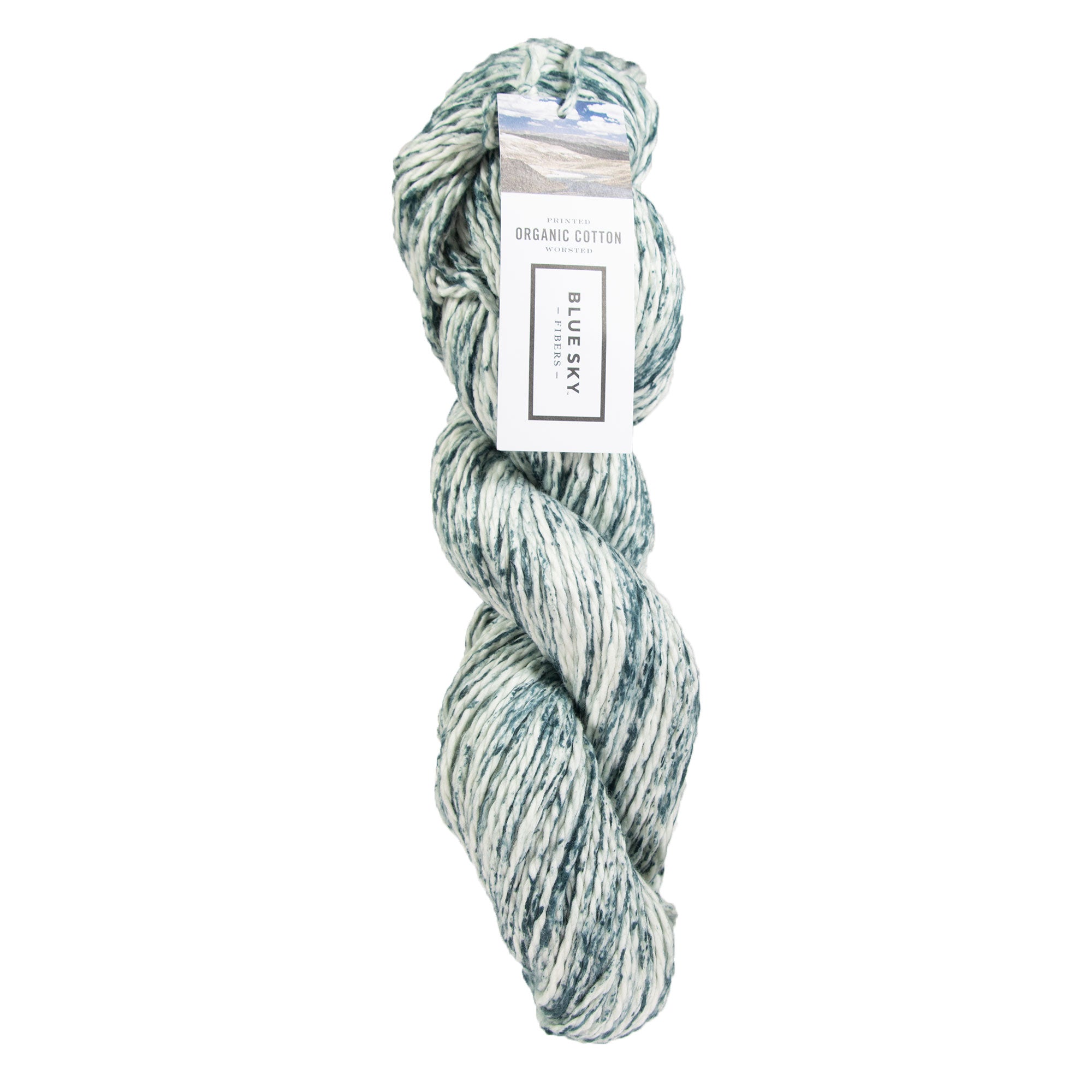 Blue Sky Fibers Printed Organic Cotton Yarn - 2202 Mayflower - Zoom Image