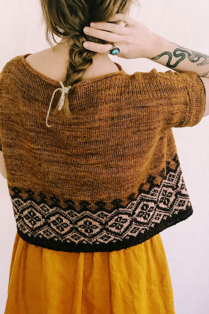 Boyland Knitworks Caitlin Hunter Patterns - Navelli - Extra Image