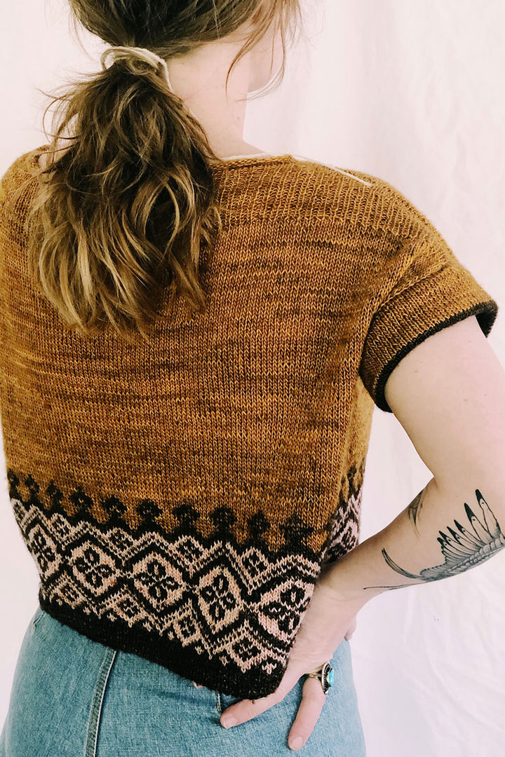 Boyland Knitworks Caitlin Hunter Patterns - Navelli - Extra Image