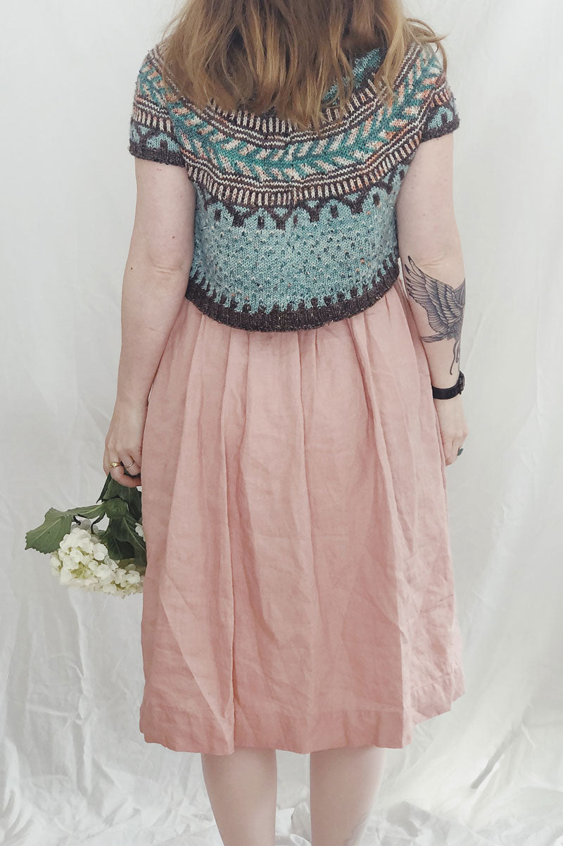 Boyland Knitworks Caitlin Hunter Patterns - Soldotna Crop - Extra Image