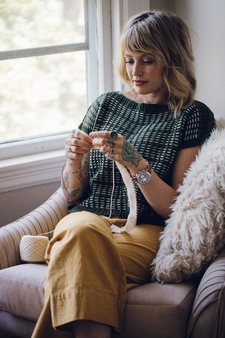 Andrea Mowry Drea Renee Knits Patterns - Vellichor - Extra Image