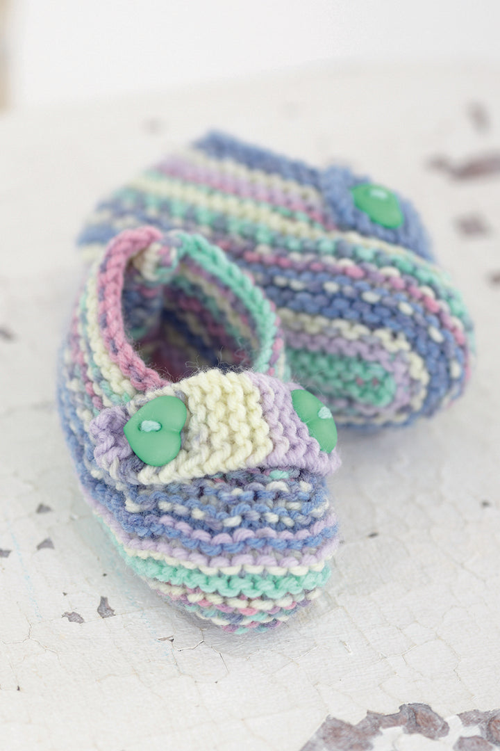 Sirdar Snuggly Baby Crofter DK Patterns - 4514 Baby Booties - PDF Download - Extra Image