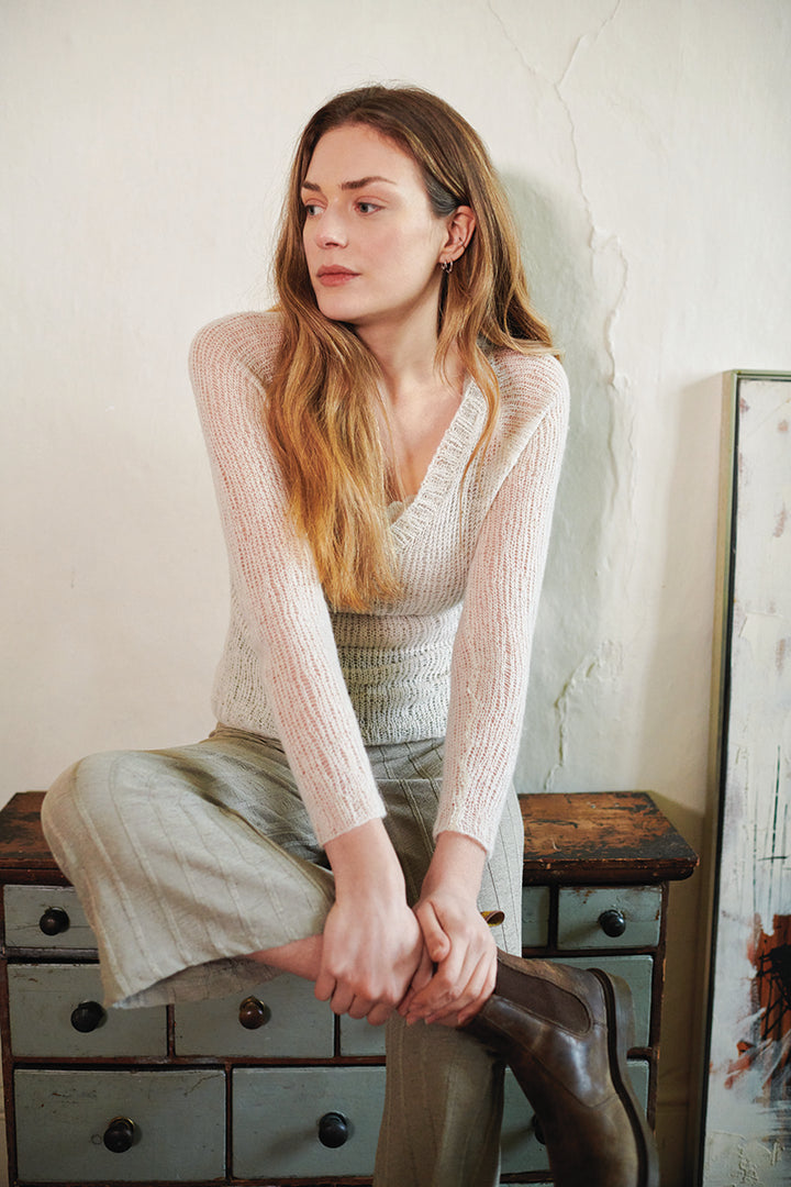 Rowan Mag 66 Rowan Focus - Natural Fibres Patterns - Breath - PDF Download - Extra Image