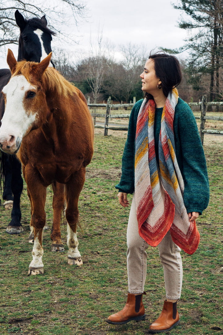 Manos del Uruguay Yesica Collection Patterns - Yesica Wrap - PDF Download - Extra Image