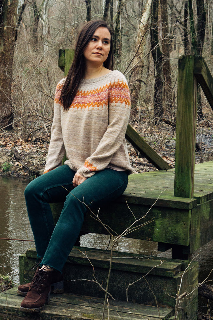 Manos del Uruguay Yesica Collection Patterns - Yesica Fairisle Pullover - PDF Download - Extra Image