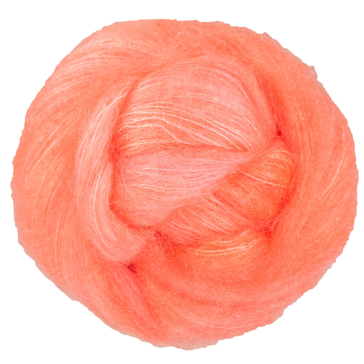 Hedgehog Fibres KidSilk Lace Yarn - Coral - Zoom Image