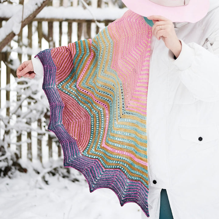 JULie Knits in Paris Pattern Collection Patterns - Chevronne - PDF Download - Extra Image