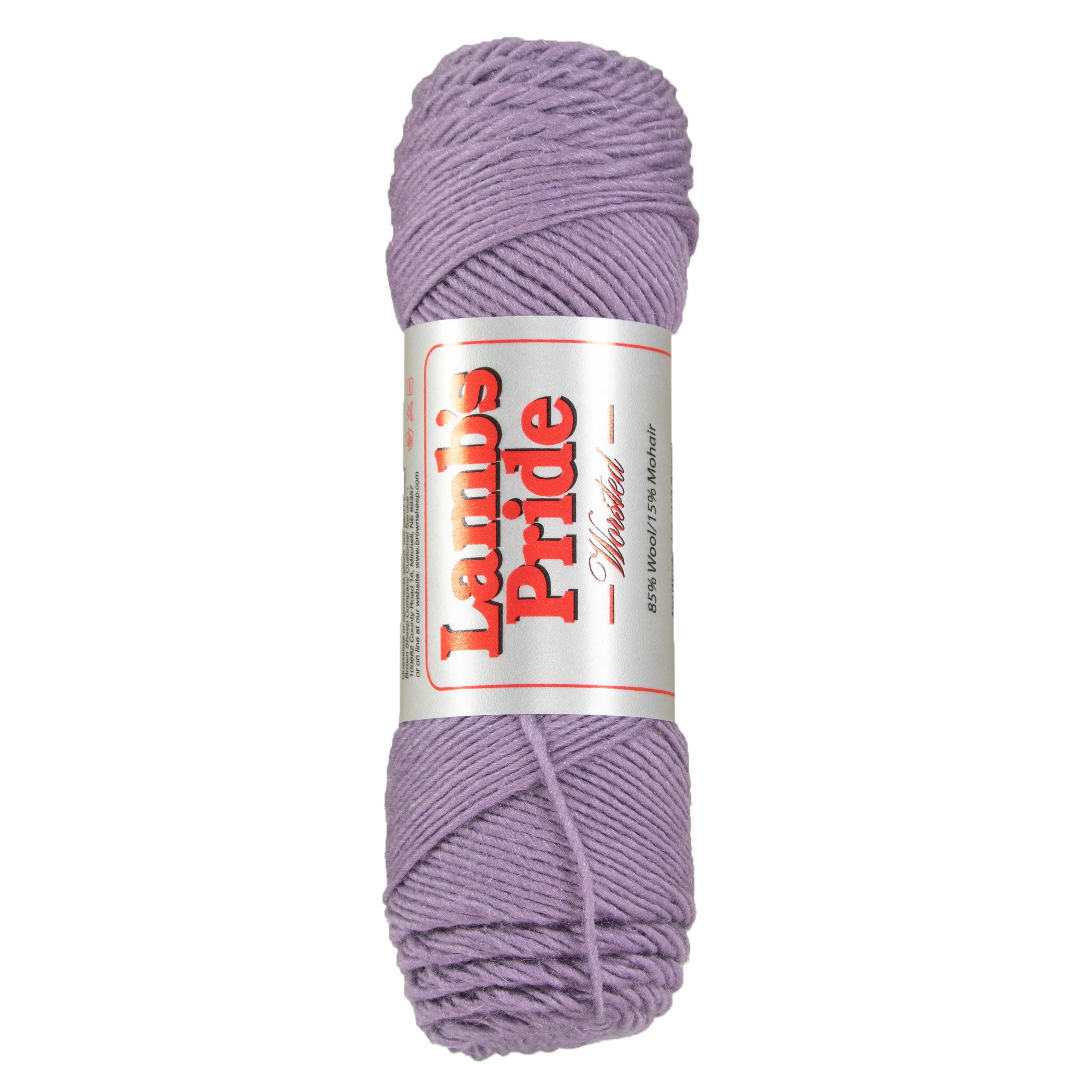 Brown Sheep Lamb's Pride Worsted Yarn - M123 Wild Wysteria - Zoom Image