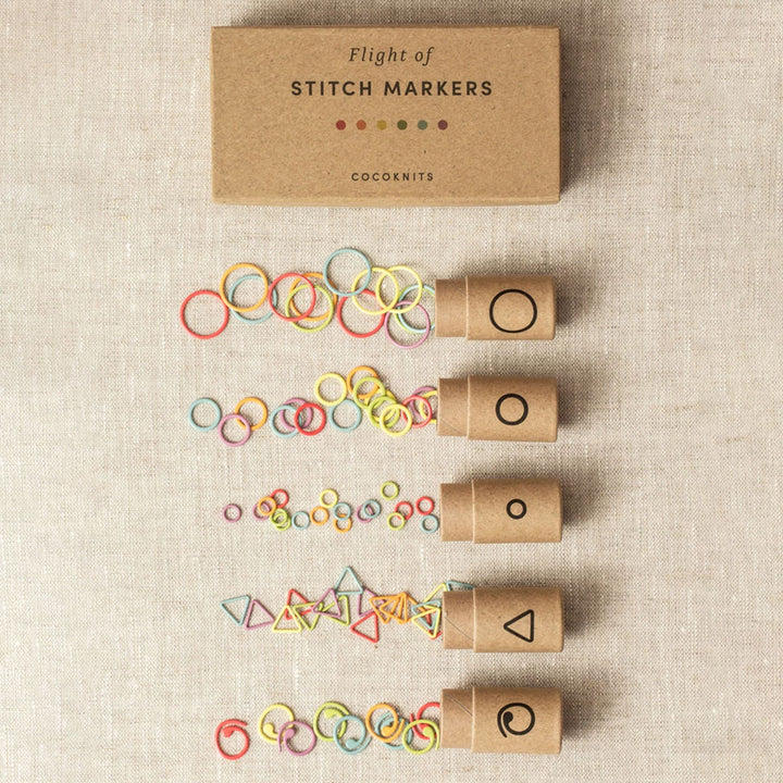 Cocoknits Maker's Keep Accessories - Flight of Stitch Markers - Extra Image