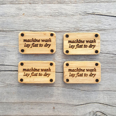 Katrinkles Tags - Machine Wash Lay Flat To Dry - Zoom Image