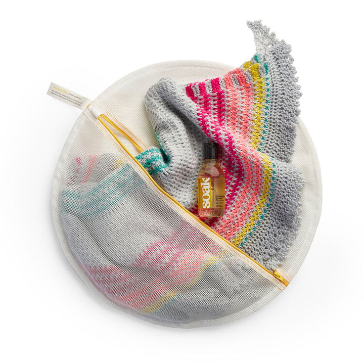 Soak Eco Wash Bags - Slim 16 Circle - Grey - Extra Image