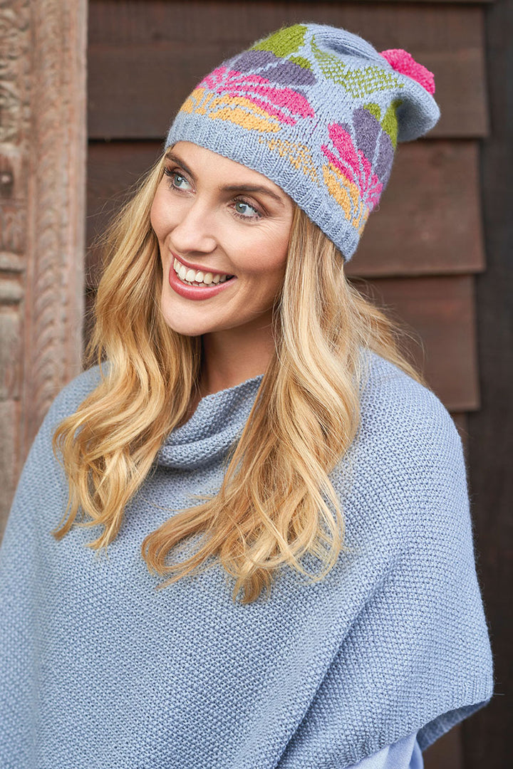 Rowan Island Blend Fine Patterns - Haida Hat - PDF Download - Extra Image